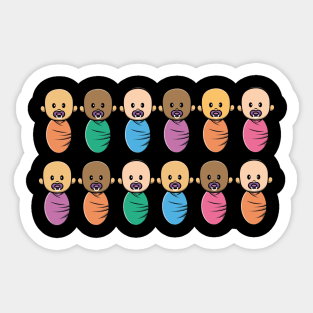 mother baby nurse Sticker